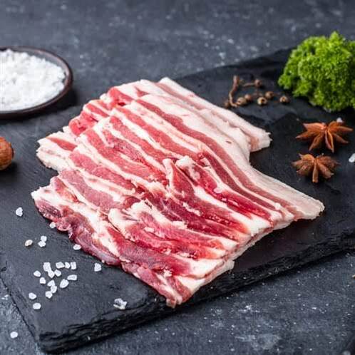 原膳西班牙天然谷饲精选黑猪五花肉片300g