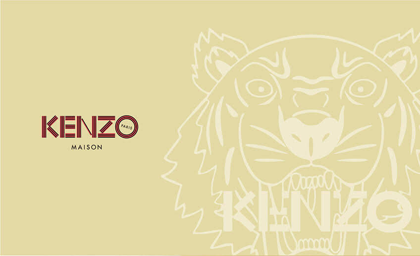 情暖冬日-kenzo 虎头毯(灰)