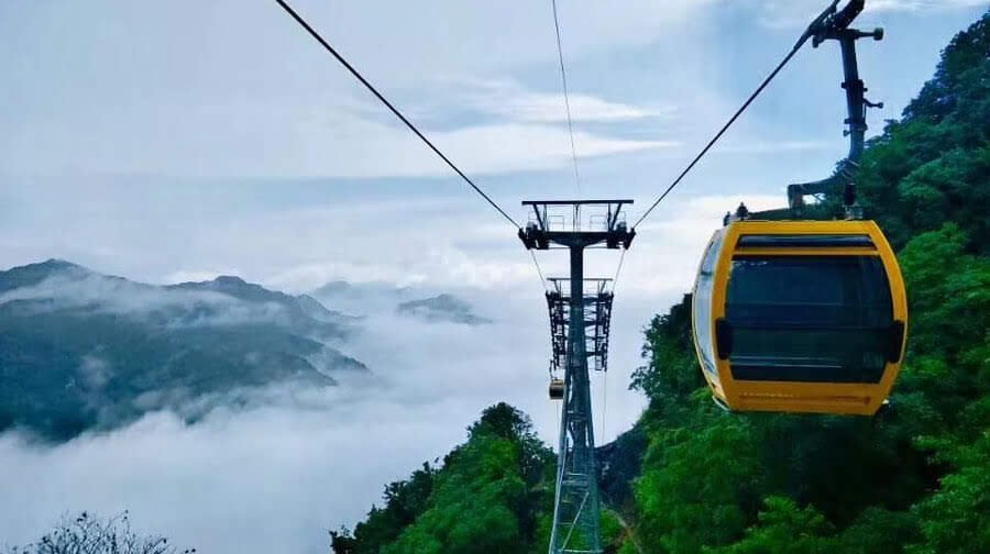 汉中龙头山国际旅游度假区一日游【赏雪季/纯玩一价全含/高铁站直达