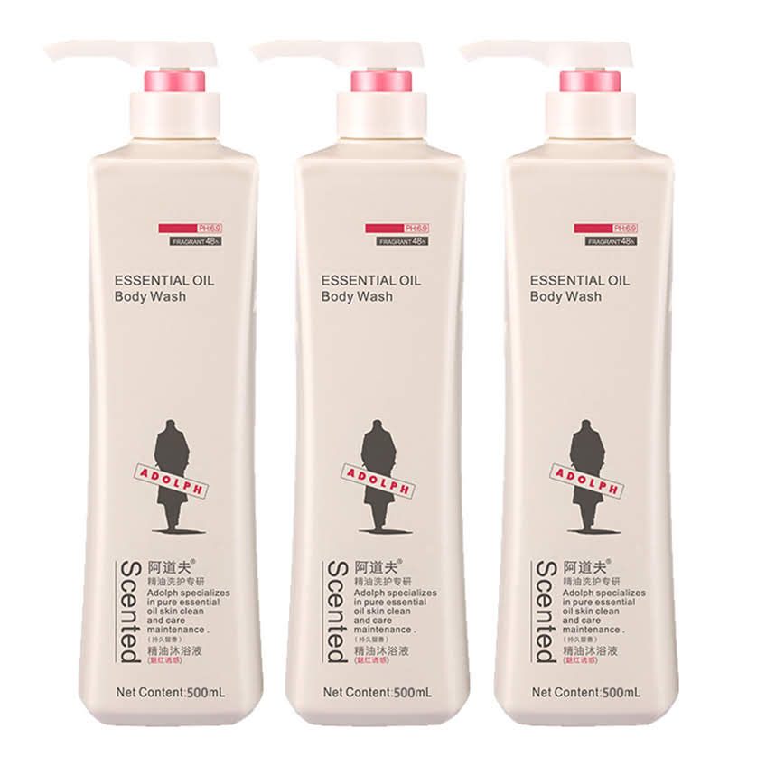 阿道夫(adolph)沐浴露500ml*3瓶