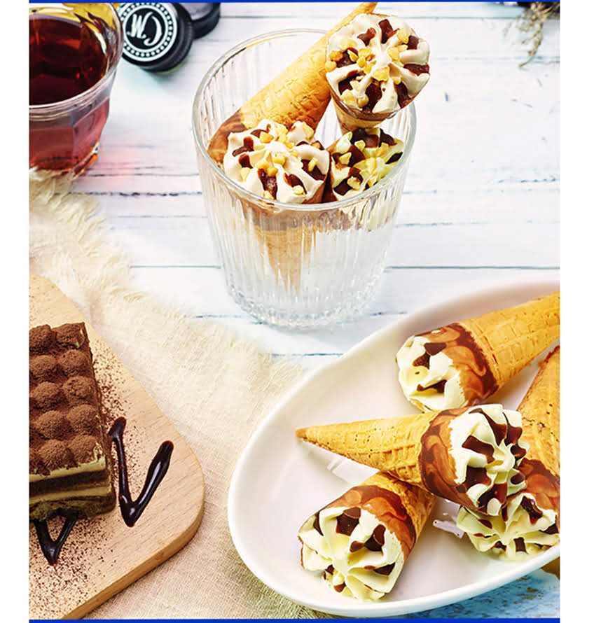 和路雪 迷你可爱多 提拉米苏朗姆口味 冰淇淋组合装 20g*10支