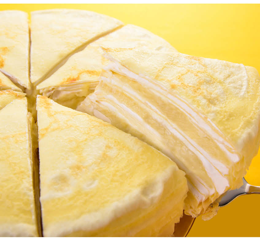 【榴芒一刻】6英寸爆浆榴莲千层500g