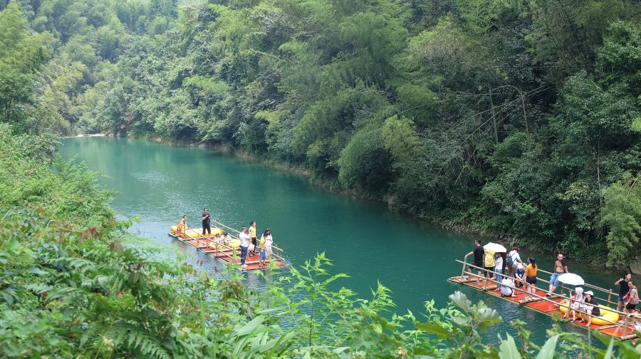 00起景点地址:湖南省常德市桃源沙坪镇竹山村桃源竹海景区地图开放