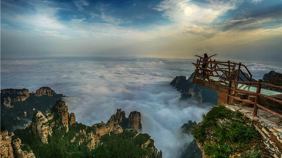 中国保定白石山世界地质公园一日游【廊坊出发】